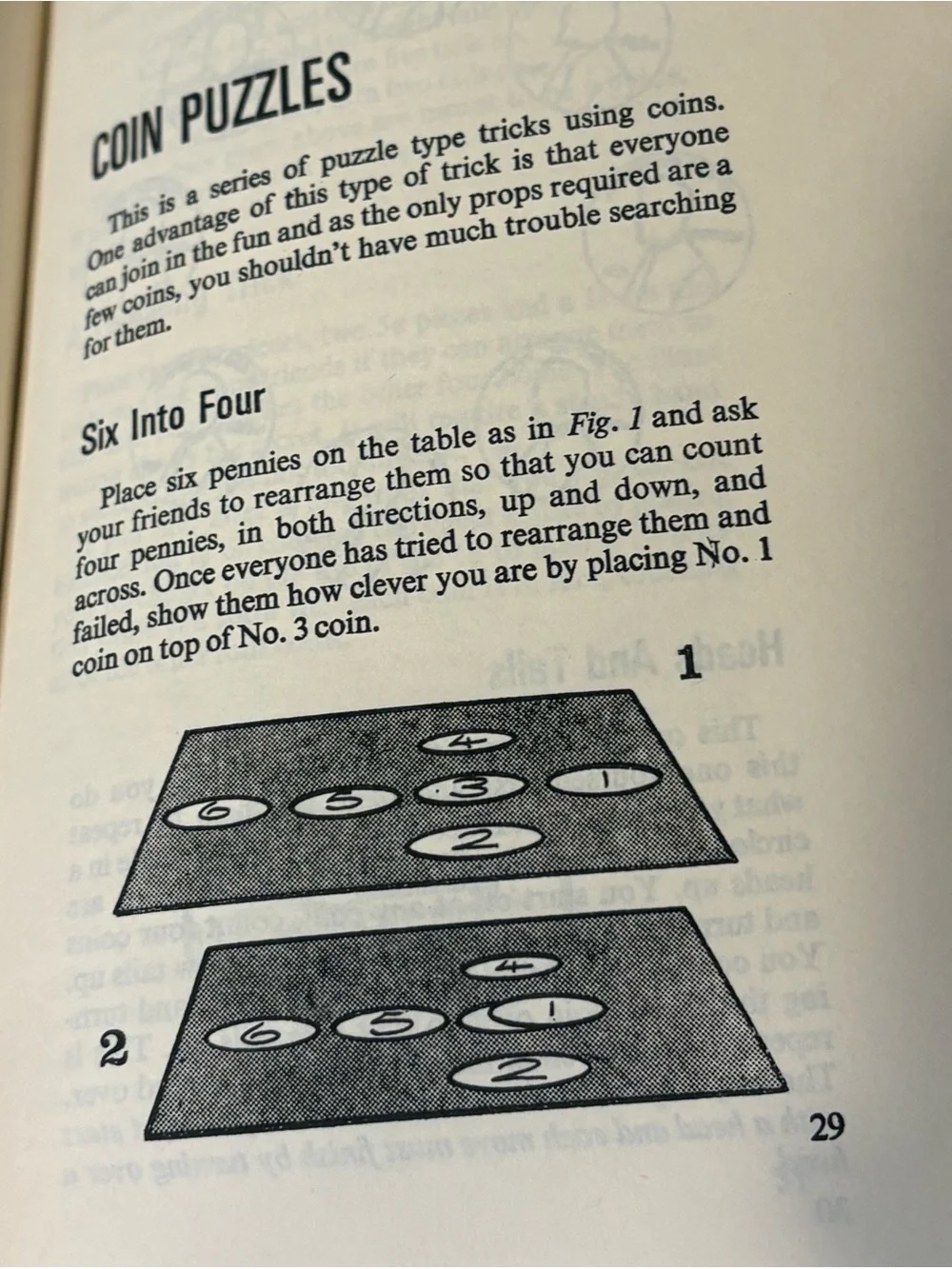 Vintage Magic Book Bells Hardcover 1973 Guide To Magic Tricks
